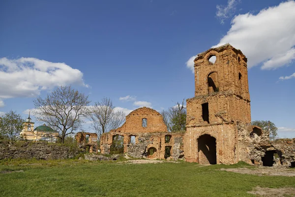 Ruins Old Abandoned Korets Castle Korets City Rivne Region Ukraine — Stock Photo, Image