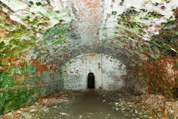 Fuerte Tarakaniv Fortaleza Dubno Fortificación Arruinada Ucrania Fortaleza Abandonada Interior — Foto de Stock