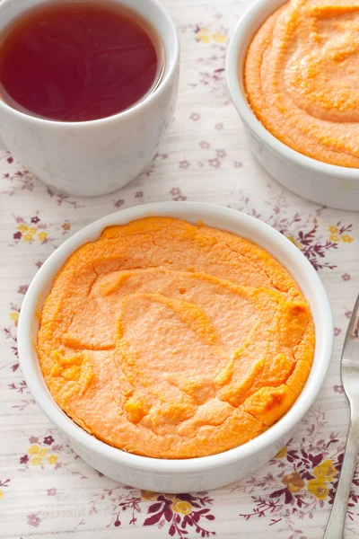 Bolo de queijo de abóbora — Fotografia de Stock