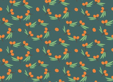 Deniz dikenli kusursuz desen. Düz böğürtlenli doku.