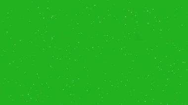 Yanıp sönen yıldızlar yeşil ekran hareket grafikleri