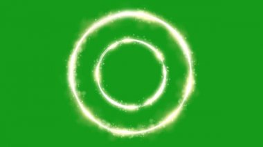 Parlayan kıvılcımlar yeşil ekran hareket grafikleri