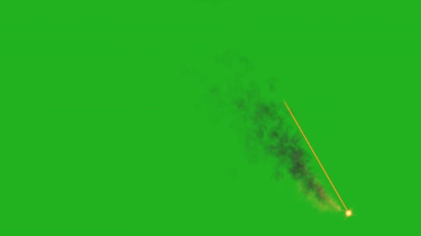 激光束切割绿屏运动图形 — 图库视频影像