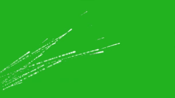 Kule Wypalania Zielony Ekran Ruchu Grafiki — Wideo stockowe