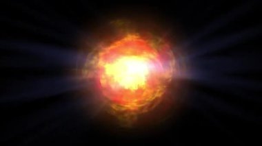 Gece arkaplanlı ruhani aura hareketi grafikleri