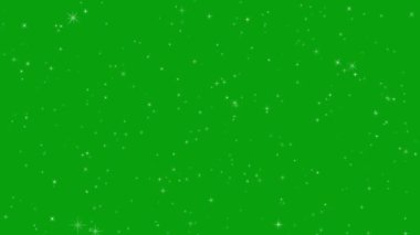 Space through stars green screen motion graphics