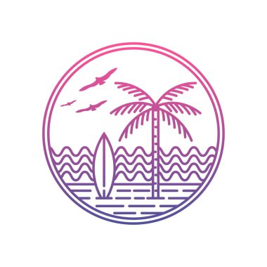 Okyanus ve sahil manzarası