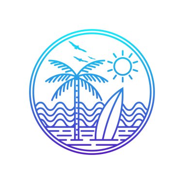 Okyanus ve sahil manzarası