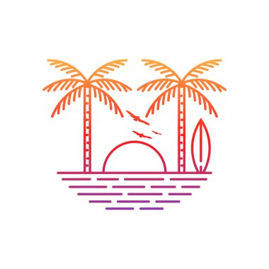 Okyanus ve sahil manzarası