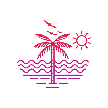 Okyanus ve sahil manzarası