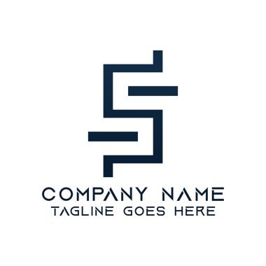 Harflerin logo tasarım şablonu