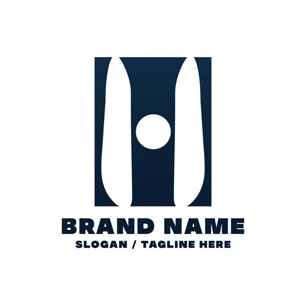 Szablon Projektu Logo Litera — Wektor stockowy