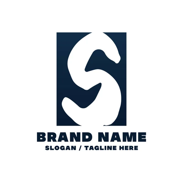 Plantilla Diseño Del Logotipo Letter — Vector de stock