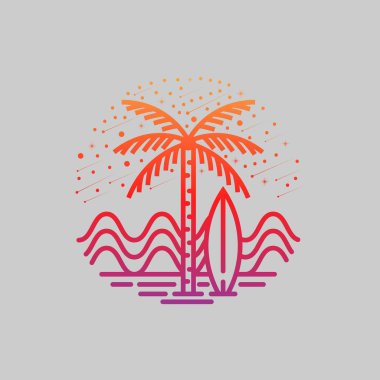 Okyanus ve plaj panoramik manzarası