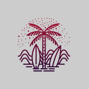 Okyanus ve plaj panoramik manzarası