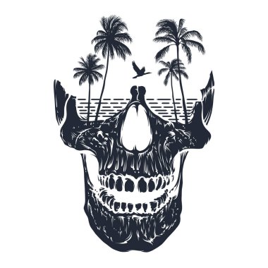 Kafatası adasında yaz zamanı