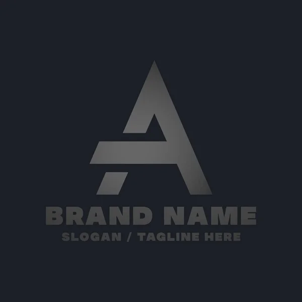 Harfi Logo Tasarım Şablonu — Stok Vektör