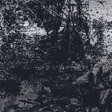 Gümüş ve siyah renkli Grunge desen arkaplanı