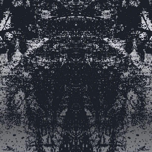 Grunge Textuur Achtergrond Met Zilver Zwarte Kleur — Stockvector