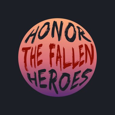 FalleN Kahramanlarını Onurlandır, harf dizaynı 