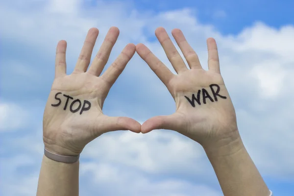 Stop war — Stock Photo, Image