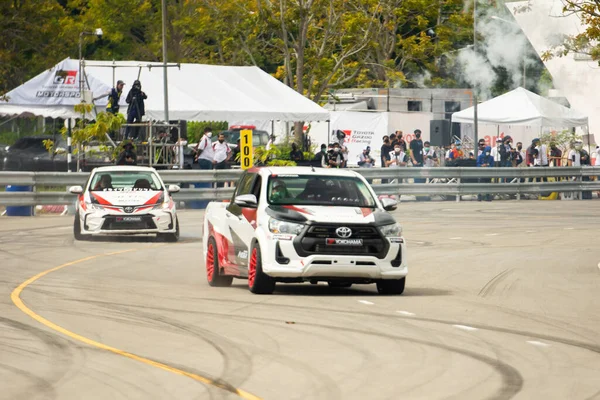 Chiangmai November 2021 Toyota Racing Car Track Road High Speed — Stock Photo, Image