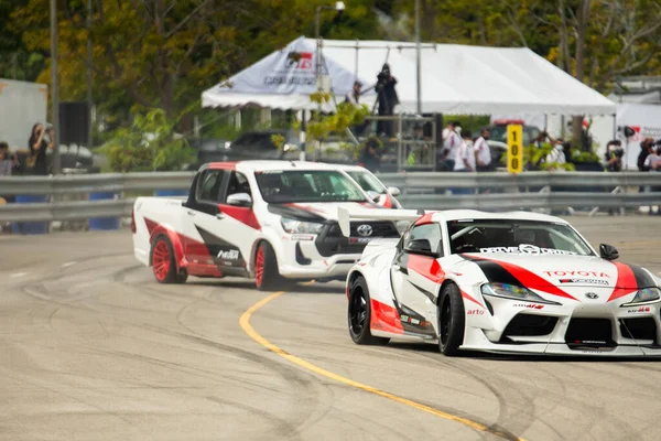 Chiangmai Noviembre 2021 Toyota Racing Car Track Road High Speed — Foto de Stock