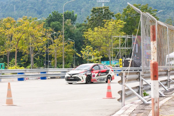 Chiangmai November 2021 Toyota Racing Car Track Road High Speed — Stock Photo, Image