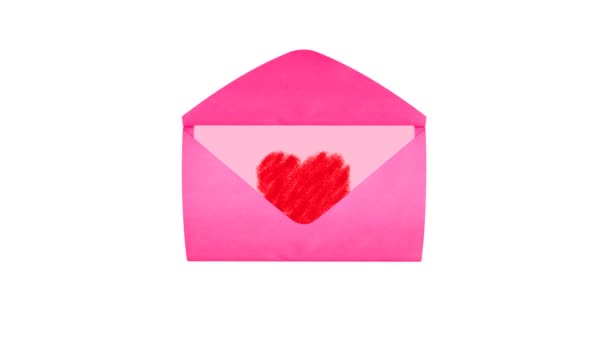 Você tem correio do amor — Vídeo de Stock
