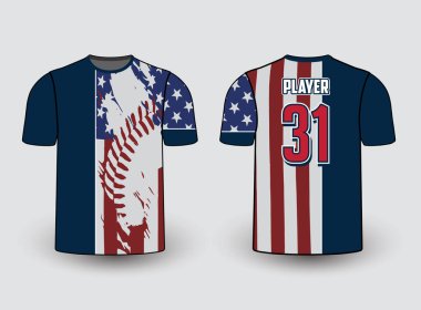 Spor kıyafetleri şablonu tüm sporlar için mükemmel. Gelişigüzel giyinen tasarımlar, gömlekler, moda kıyafetleri ve her türlü takım üniforması.