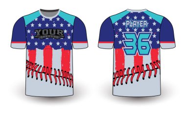 Tüm spor oyuncusu forma tasarımları zarif ve vahşi görünümlü. Spor kıyafetleri şablonu tüm sporlar için mükemmel. Gelişigüzel giyinen tasarımlar, gömlekler, moda giysileri ve her türlü spor malzemesi. 