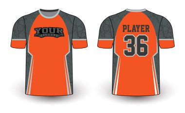 Tüm spor oyuncusu forma tasarımları zarif ve vahşi görünümlü. Spor kıyafetleri şablonu tüm sporlar için mükemmel. Gelişigüzel giyinen tasarımlar, gömlekler, moda giysileri ve her türlü spor malzemesi. 