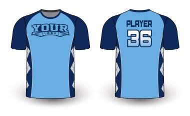 Tüm spor oyuncusu forma tasarımları zarif ve vahşi görünümlü. Spor kıyafetleri şablonu tüm sporlar için mükemmel. Gelişigüzel giyinen tasarımlar, gömlekler, moda giysileri ve her türlü spor malzemesi. 