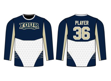 Tüm spor oyuncuları uzun kollu forma tasarımları zarif ve vahşi görünümlü. Spor kıyafetleri şablonu tüm sporlar için mükemmel. Tasarımlar gündelik kıyafetlere, gömleklere, moda kıyafetlere ve her türlü spor malzemesine sahip.