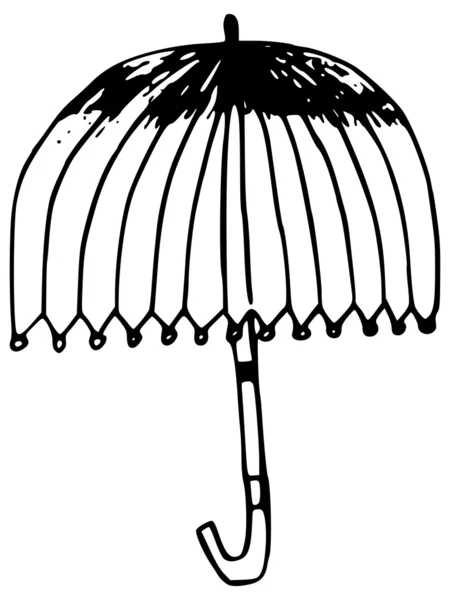 Deštník — Stockový vektor