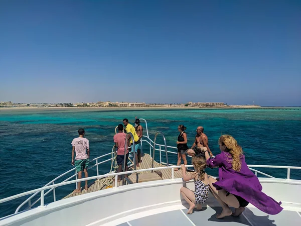 Hurghada Egypt October 2021 Beautiful View Red Sea Coral Reef — Stock Photo, Image