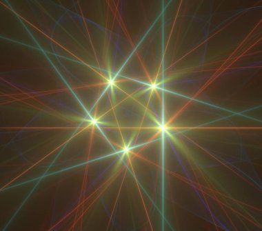 Çizimler saykodelik fraktal fraktal fraktal geometrik renkli süsleme 3D