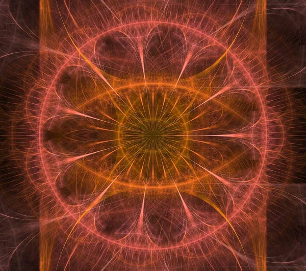 Çizimler saykodelik fraktal fraktal fraktal geometrik renkli süsleme 3D