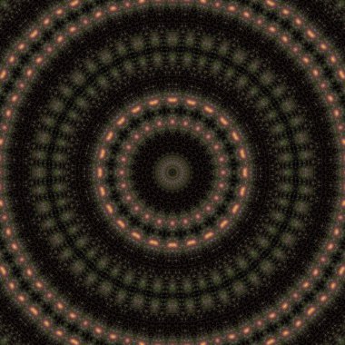 Kaleydoskop soyut sanat güzel fantezi fraktal grafik mandala 3D canlandırma