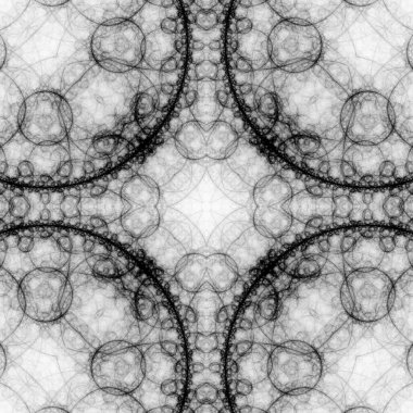 Kaleydoskop soyut sanat güzel fantezi fraktal grafik mandala 3D canlandırma