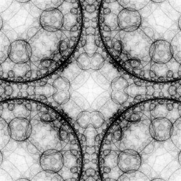 Kaléidoscope Art Abstrait Belle Fantaisie Fractale Illustration Graphique Mandala Render Images De Stock Libres De Droits