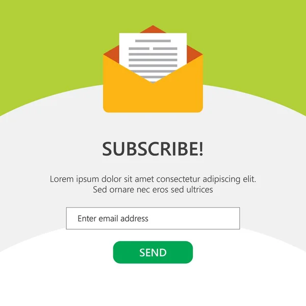 Üyelik ve harf ile vektör şablonu