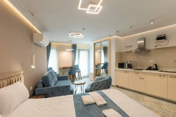 Interieur Van Een Modern Hotel Appartementen — Stockfoto