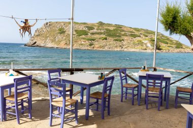Sea food restaurant by the sea