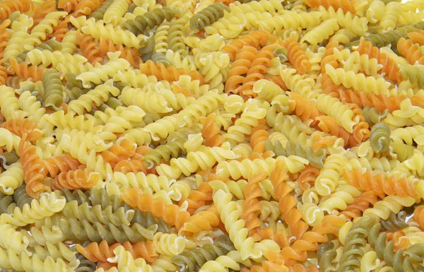 Färgad pasta — Stockfoto