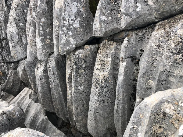 Veränderungen Und Formationen Der Kalksteine Hochgebirge Mittelmeerraum Antalya Türkei — Stockfoto