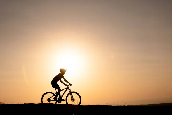 Leidenschaft Für Radfahren Reisen Abenteuer Und Sport Den Bergen — Stockfoto