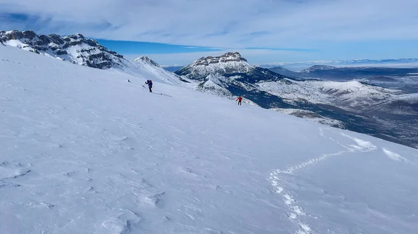 Randonnées Alpinistes Dans Les Fascinantes Montagnes Taureau — Photo