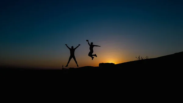 Enerjik Başarılı Birlikte Başarmanın Zevki — Stok fotoğraf