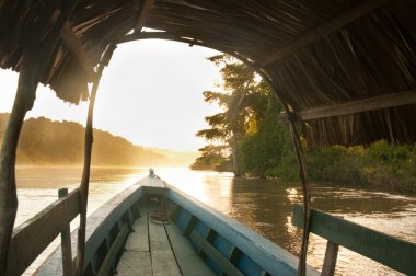 Golden sunset Meksika